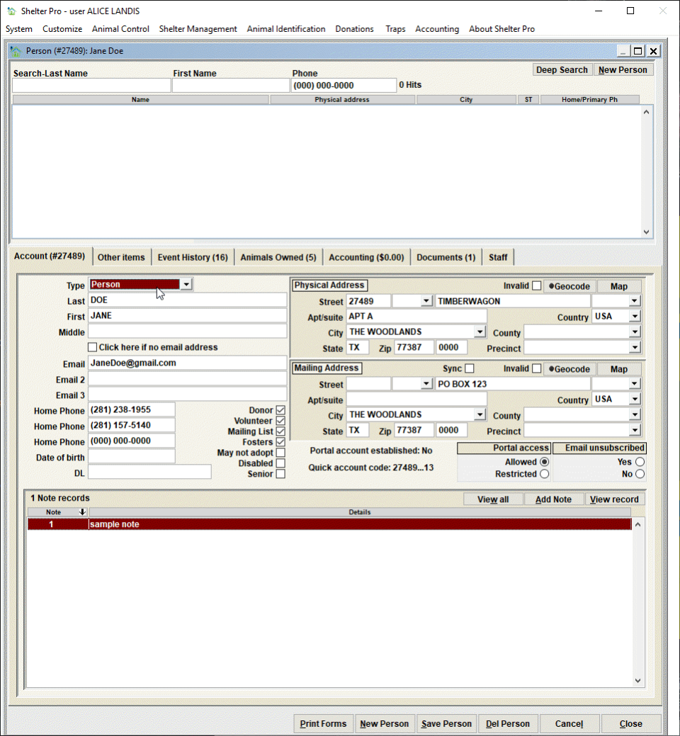 screenshot of Shelter Pro